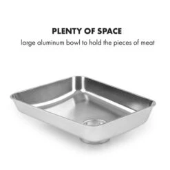 Kraftprotz Elektrischer Fleischwolf 700 W Kupfermotor Edelstahl -Angebote Küchenmaschinen Store 10034215 yy 0007 logo Klarstein Kraftprotz elektrischer Fleischwolf weiss