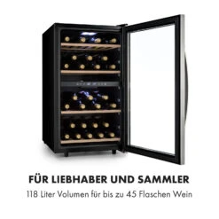 Vinamour 45 DuoWeinkühlschrank 2 Zonen 118 Ltr / 45 Fl 5-18 °C -Angebote Küchenmaschinen Store 10034216 de 0003 logo