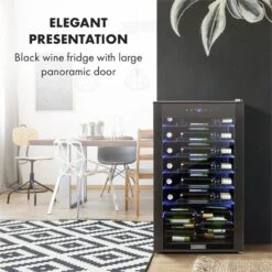 Vinomatica 36 Uno Weinkühlschrank 95l Touch-Bedienfeld 85W 4-18 °C 13 Vinomatica 36 Uno Weinkühlschrank 95l Touch-Bedienfeld 85W 4-18 °C -Angebote Küchenmaschinen Store 10034466 yy 0003 logo Klarstein Vinomatica Weinkuehlschrank 95l schwarz