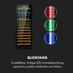 First Class 84 Weinkühlschrank 4 Dispenser 84 Fl. 5-22°C Touch Glastür -Angebote Küchenmaschinen Store 10034564 de 0004 logo