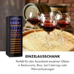 First Class 129 Weinkühlschrank 4 Dispenser 129Fl 5-22°C Touch Glastür -Angebote Küchenmaschinen Store 10034565 de 0003 logo
