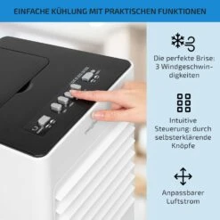 Freshboxx 3-in-1 Luftkühler 65 W 360 M³/h 6 Liter 2 Kühlakkus Mobil -Angebote Küchenmaschinen Store 10034629 de 0004 usp