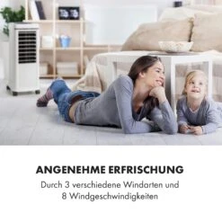 Windspiel 3-in-1 Luftkühler 100 W 312 M³/h 8 Ltr Mobil Fernbedienung -Angebote Küchenmaschinen Store 10034654 de 0002 logo