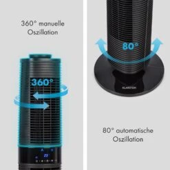 Twister Turmventilator 45 W | 343 M³/h Oszillation Touch Fernbedienung 15 Twister Turmventilator 45 W | 343 M³/h Oszillation Touch Fernbedienung -Angebote Küchenmaschinen Store 10034669 de 0005 logo