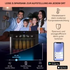 Coachella 50 Weinkühlschrank 47 Liter WiFi-Funktion Hintergrundbeleuchtung Edelstahl 11 Coachella 50 Weinkühlschrank 47 Liter WiFi-Funktion Hintergrundbeleuchtung Edelstahl -Angebote Küchenmaschinen Store 10034822 de 0003 logo