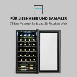 Shiraz 28 Uno Weinkühlschrank 74l 28Fl Touch-Bedienfeld 5-18°C 14 Shiraz 28 Uno Weinkühlschrank 74l 28Fl Touch-Bedienfeld 5-18°C -Angebote Küchenmaschinen Store 10035029 de 0003 logo