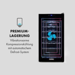 Shiraz 28 Uno Weinkühlschrank 74l 28Fl Touch-Bedienfeld 5-18°C 16 Shiraz 28 Uno Weinkühlschrank 74l 28Fl Touch-Bedienfeld 5-18°C -Angebote Küchenmaschinen Store 10035029 de 0005 logo