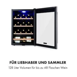 Vinamour 48 Uno Weinkühlschrank 128l 48Fl 3 Einschübe 4-18°C -Angebote Küchenmaschinen Store 10035066 de 0005 logo