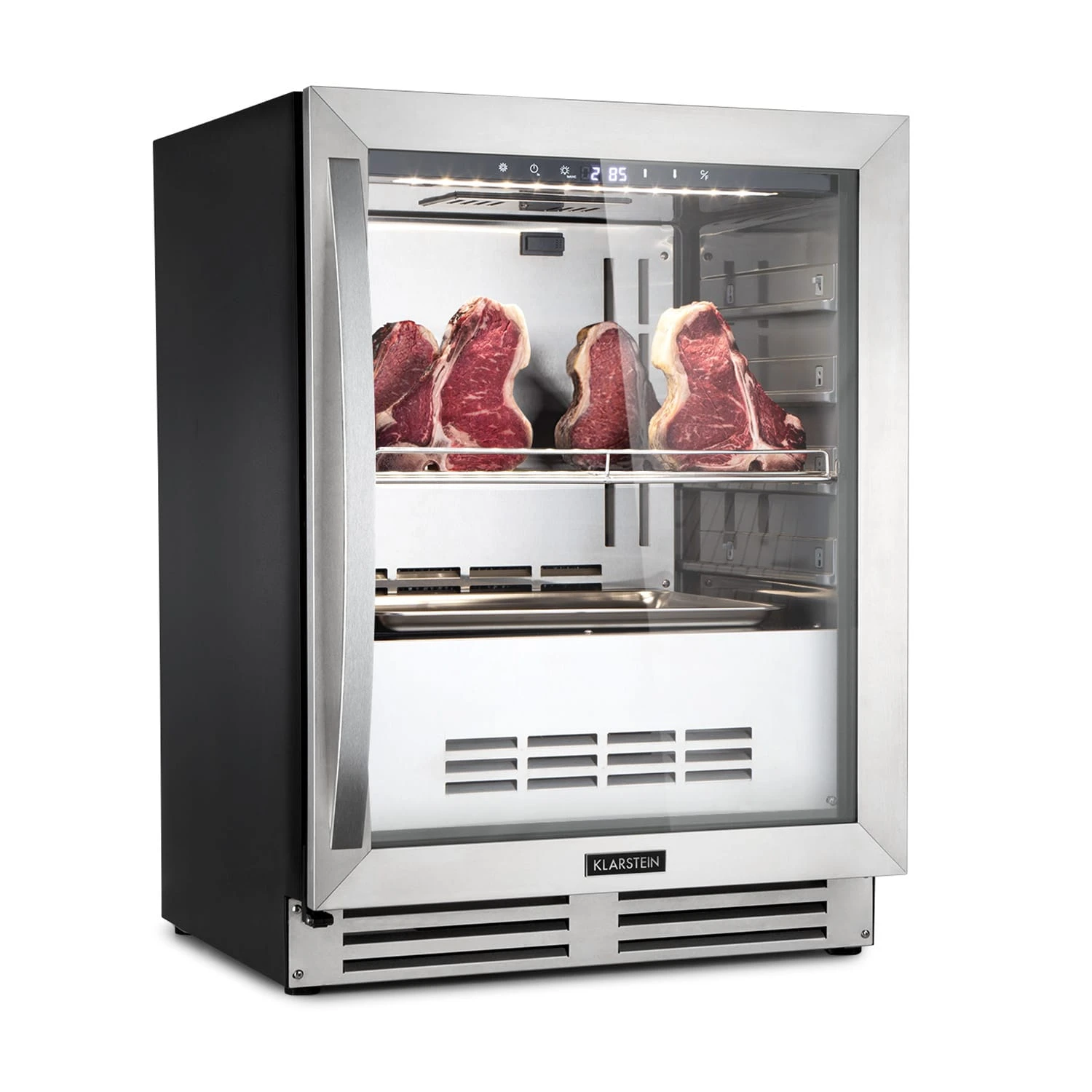 Steakhouse Pro Fleischreifeschrank 98 Ltr 1-25°C Touch Edelstahltür 3 Steakhouse Pro Fleischreifeschrank 98 Ltr 1-25°C Touch Edelstahltür