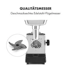 Kraftprotz Elektrischer Fleischwolf 700 W Kupfermotor Hack Wurst Kebbe Edelstahl -Angebote Küchenmaschinen Store 10035233 de 0004 logo