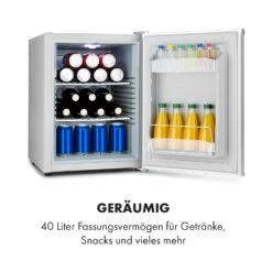 Klarstein Happy Hour Minibar 40L 5-15°C 23 DB LED-Licht 14 Klarstein Happy Hour Minibar 40L 5-15°C 23 DB LED-Licht -Angebote Küchenmaschinen Store 10035246 de 0004 logo