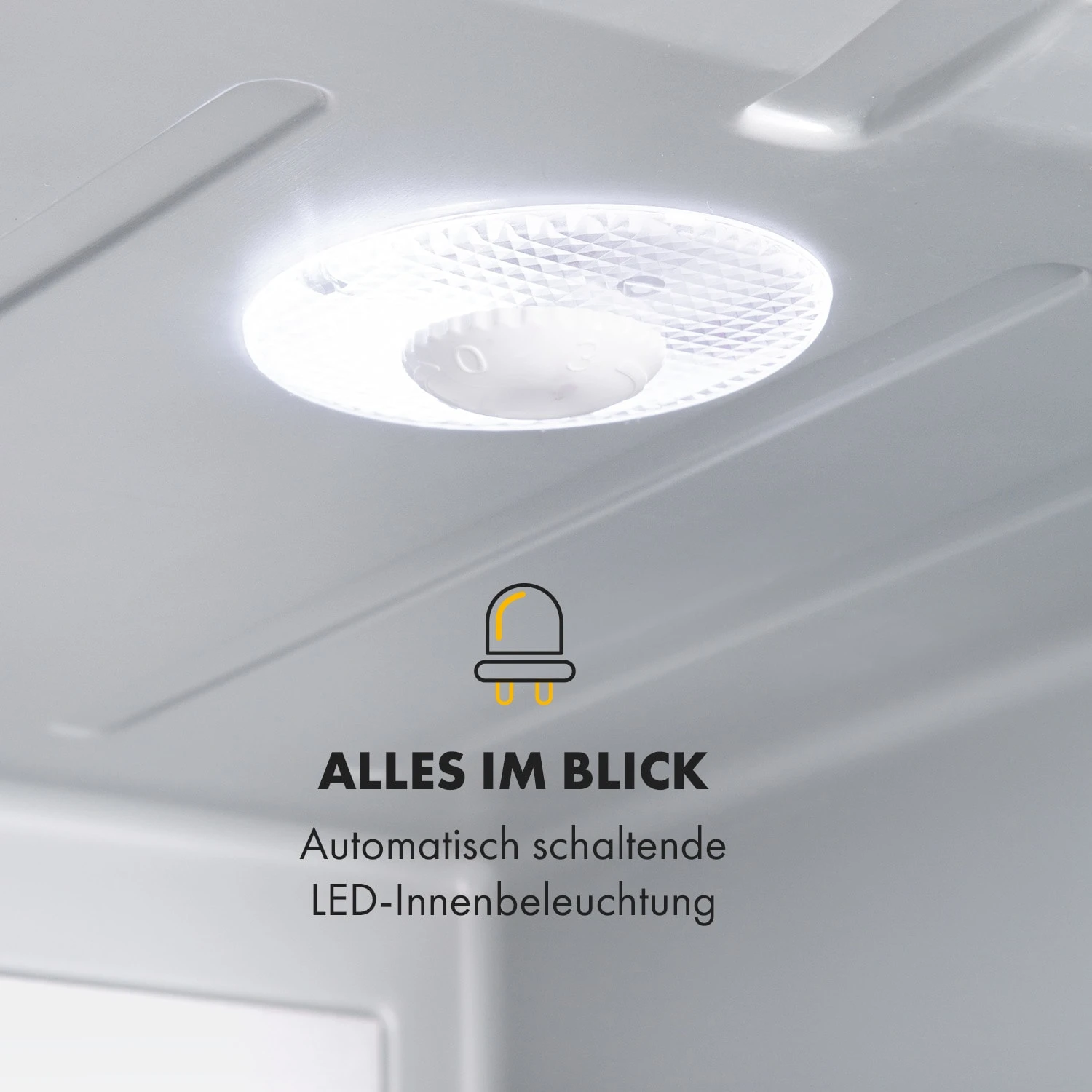 Klarstein Happy Hour Minibar 40L 5-15°C 23 DB LED-Licht 8 Klarstein Happy Hour Minibar 40L 5-15°C 23 DB LED-Licht – Bild 6