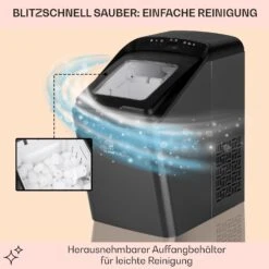 Partytime Eiswürfelmaschine Klareis 15kg/24h Edelstahl -Angebote Küchenmaschinen Store 10035295 de 0005 usp