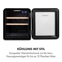 Vinetage 12 Getränkekühler Kühlschrank 48 Liter 4-22°C Retro-Design 13 Vinetage 12 Getränkekühler Kühlschrank 48 Liter 4-22°C Retro-Design -Angebote Küchenmaschinen Store 10035568 de 0003 logo