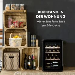 Vinetage 19 Uno Getränkekühler Kühlschrank 70 Ltr 4-22°C Retro-Design -Angebote Küchenmaschinen Store 10035570 de 0002 logo