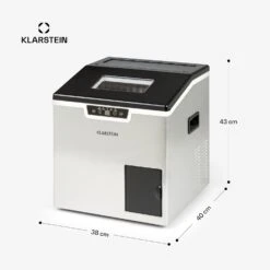 Icefestival Cube Eiswürfelbereiter 400W 1,9l 20kg/24h -Angebote Küchenmaschinen Store 10035579 yy 0011 dimensions