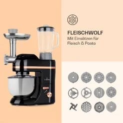 Lucia Elegance Küchenmaschine Mixer Fleischwolf 2000W BPA-frei 14 Lucia Elegance Küchenmaschine Mixer Fleischwolf 2000W BPA-frei -Angebote Küchenmaschinen Store 10035639 de 0005 logo