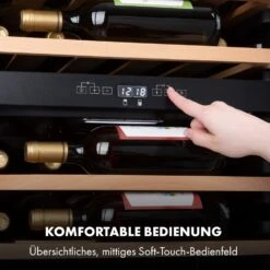 Vinamour 37 Duo Weinkühlschrank 2 Kühlzonen 112 Liter 37 Flaschen -Angebote Küchenmaschinen Store 10035663 de 0005 logo