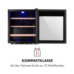 Vinamour 12 Uno Weinkühlschrank 12Fl./46l 4-18°C 40dB -Angebote Küchenmaschinen Store 10035673 de 0004 logo