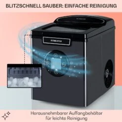 Icemeister 2G Eiswürfelmaschine 12kg/24h LC-Display Edelstahl -Angebote Küchenmaschinen Store 10035712 de 0005 usp