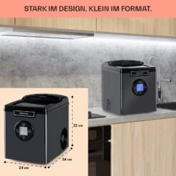 Icemeister 2G Eiswürfelmaschine 12kg/24h LC-Display Edelstahl -Angebote Küchenmaschinen Store 10035712 de 0006 usp