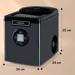 Icemeister 2G Eiswürfelmaschine 12kg/24h LC-Display Edelstahl -Angebote Küchenmaschinen Store 10035712 yy 0011 dimensions