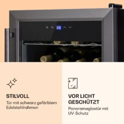 Ultimo 16 Uno Weinkühlschrank 42l Touch-Bedienfeld 16 Flaschen 5-18°C -Angebote Küchenmaschinen Store 10035777 de 0004 logo