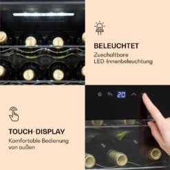 Ultimo 16 Uno Weinkühlschrank 42l Touch-Bedienfeld 16 Flaschen 5-18°C -Angebote Küchenmaschinen Store 10035777 de 0005 logo