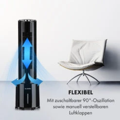 Waterfall Luftkühler 45 W 4 Liter 2 Kühlakkus Mobil 15 Waterfall Luftkühler 45 W 4 Liter 2 Kühlakkus Mobil -Angebote Küchenmaschinen Store 10035834 de 0005 logo