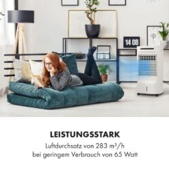 Iceberg Breeze 2-in-1 Luftkühler 65 Watt 283 M3/h 10 L Tank 2 Kühlakkus -Angebote Küchenmaschinen Store 10035854 de 0005 logo