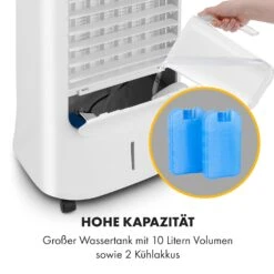 Iceberg Breeze 2-in-1 Luftkühler 65 Watt 283 M3/h 10 L Tank 2 Kühlakkus -Angebote Küchenmaschinen Store 10035854 de 0007 logo