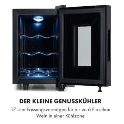 Bellevin 6 Uno Weinkühlschrank 17 Liter 11-18 °C SingleZone LED -Angebote Küchenmaschinen Store 10035858 de 0003 logo