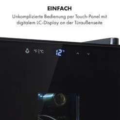 Bellevin 6 Uno Weinkühlschrank 17 Liter 11-18 °C SingleZone LED -Angebote Küchenmaschinen Store 10035858 de 0004 logo