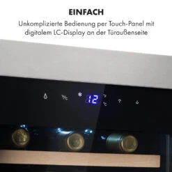 Reserva 12 Uno Weinkühlschrank 12 Flaschen 31 Liter Edelstahl 14 Reserva 12 Uno Weinkühlschrank 12 Flaschen 31 Liter Edelstahl -Angebote Küchenmaschinen Store 10035859 de 0004 logo