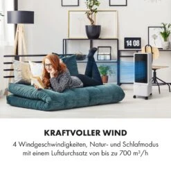 Maxflow Smart 3-in-1 Luftkühler Ventilator 5L WiFi Fernbedienung -Angebote Küchenmaschinen Store 10036091 de 0004 logo