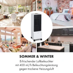 Maxflow Smart 3-in-1 Luftkühler Ventilator 5L WiFi Fernbedienung -Angebote Küchenmaschinen Store 10036091 de 0008 logo
