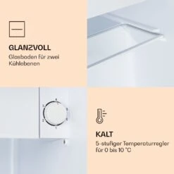 CoolArt 45L Mini-Kühlschrank EEK F Gefrierfach 1,5l Designtür -Angebote Küchenmaschinen Store 10036183 de 0005 logo