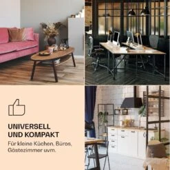 Audrey Retro-Kühlschrank 70 Liter 3 Regale 2 Türfächer Innenbeleuchtung -Angebote Küchenmaschinen Store 10039692 de 0005 logo