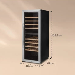 Klarstein Vinamour 77 Duo Weinkühlschrank 191 Liter 5 - 20 °C 2 Kühlzonen 17 Klarstein Vinamour 77 Duo Weinkühlschrank 191 Liter 5 - 20 °C 2 Kühlzonen -Angebote Küchenmaschinen Store 10039771 yy 0007 logo