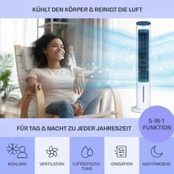 Mistral 5-in-1 Luftkühler Ventilator Ionisator 360 M³/h Fernbedienung -Angebote Küchenmaschinen Store 10040150 de 0002 logo