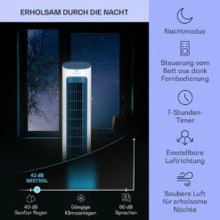 Mistral 5-in-1 Luftkühler Ventilator Ionisator 360 M³/h Fernbedienung -Angebote Küchenmaschinen Store 10040150 de 0004 logo