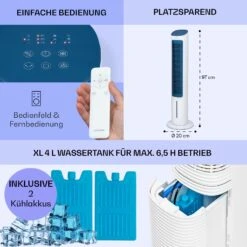 Mistral 5-in-1 Luftkühler Ventilator Ionisator 360 M³/h Fernbedienung -Angebote Küchenmaschinen Store 10040150 de 0006 logo