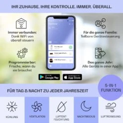 Kraftwerk Eco Smart 11 Klimaanlage 3-in-1 11500 BTU App Fernbedienung -Angebote Küchenmaschinen Store 10040189 de 0003 logo