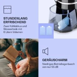 Skyscraper Ice Smart 4-in-1 Luftkühler & Ventilator WiFi 210m³/h Fernbedienung -Angebote Küchenmaschinen Store 10040205 de 0006 logo