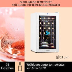 Shiraz 24 Uno Weinkühlschrank 63l 24Fl Touch-Bedienfeld 5-18°C 12 Shiraz 24 Uno Weinkühlschrank 63l 24Fl Touch-Bedienfeld 5-18°C -Angebote Küchenmaschinen Store 10040217 de 0003 logo