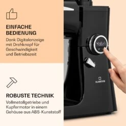 Renata Rossa Küchenmaschine 3-in-1 2000W 2,7PS 5Ltr Edelstahl BPA-frei -Angebote Küchenmaschinen Store 10040500 de 0003 logo