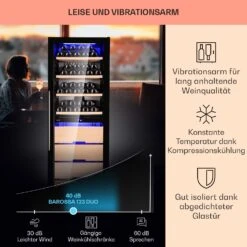 Barossa 123 Duo Weinkühlschrank 123 Fl 226 Ltr 2 Zonen Touch-Steuerung 13 Barossa 123 Duo Weinkühlschrank 123 Fl 226 Ltr 2 Zonen Touch-Steuerung -Angebote Küchenmaschinen Store 10040721 de 0004 usp