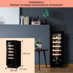 Vinovilla 20 Built-In Weinkühlschrank 50l / 20 Flaschen Glastür Edelstahl -Angebote Küchenmaschinen Store 10040729 de 0006 logo