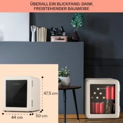 PopLife 48 Getränkekühler Kühlschrank 0-10 °C Retro-Design -Angebote Küchenmaschinen Store 10040737 de 0006 usp