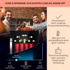 Beersafe 70 Craft Beer Edition Kühlschrank 70 Ltr Glastür Edelstahl -Angebote Küchenmaschinen Store 10041182 de 0003 usp